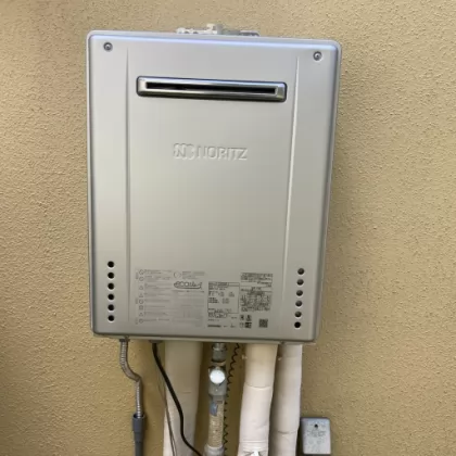 千葉県佐倉市 交換後の給湯器 ノーリツ GT-C2462SAWX-2 BL