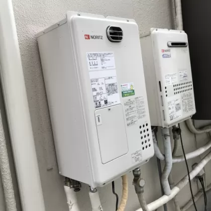 神奈川県横浜市瀬谷区 交換後の給湯器 ノーリツ GH-1210W6H BL