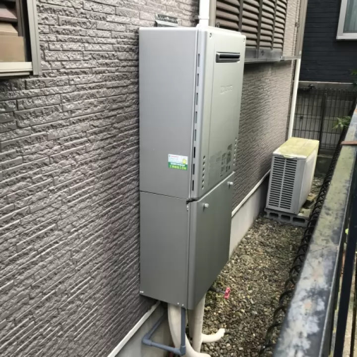 交換後の給湯器（ノーリツ GT-C2462SAWX-2 BL）