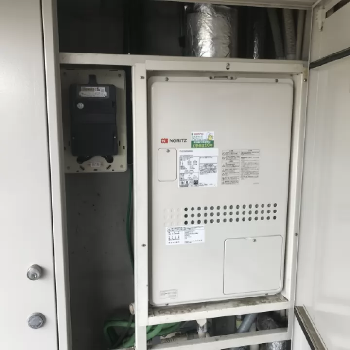 交換後の暖房熱源機（ノーリツ GTH-2444AWX3H-H-1 BL）
