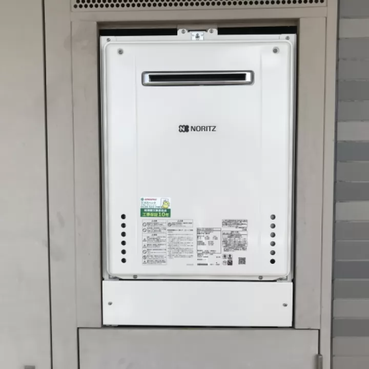 交換後の給湯器（ノーリツ GT-1660SAWX-2 BL）