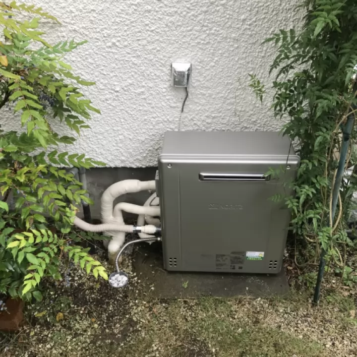 交換後の給湯器（ノーリツ GT-C2062SARX-2 BL）