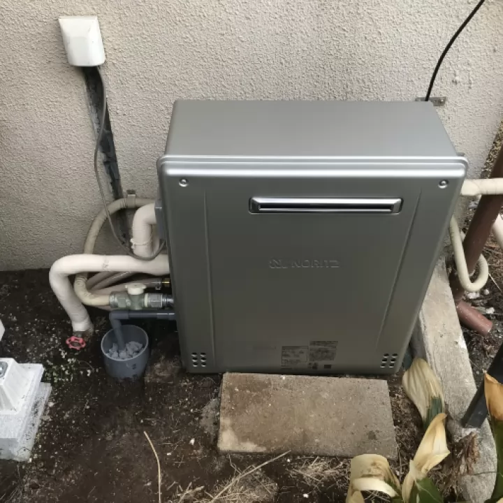 交換後の給湯器（ノーリツ GT-C2062SARX-2 BL）