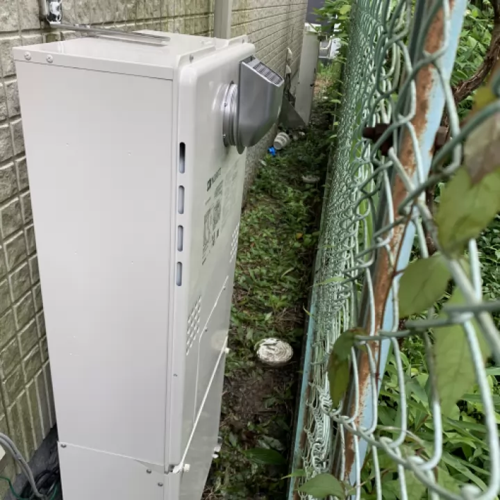 交換後の暖房熱源機（ノーリツ GTH-C2460AW3H-1 BL）