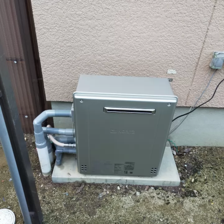 交換後の給湯器（ノーリツ GT-C2462SARX-2 BL）