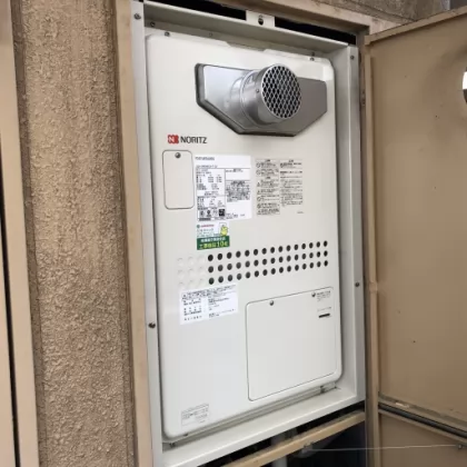大阪府堺市南区 交換後の給湯器 ノーリツ GQH-2443AWX3H-T-DX BL