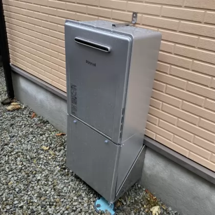 兵庫県宝塚市 交換後の給湯器 リンナイ RUF-ME2406AW