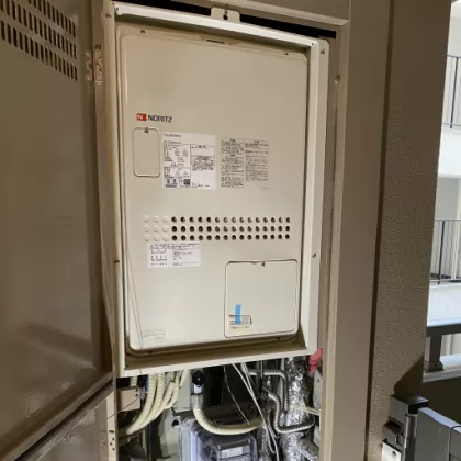 大阪府大阪市西区 交換後の給湯器 ノーリツ GTH-2444AWX3H-H-1 BL