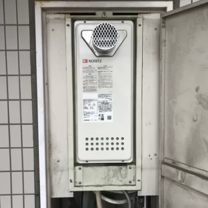 東京都国立市 交換後の給湯器 ノーリツ GT-1653SAWX-T-4 BL
