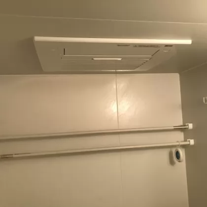 大阪府寝屋川市 交換後の浴室乾燥機 リンナイ RBH-C4101K3P