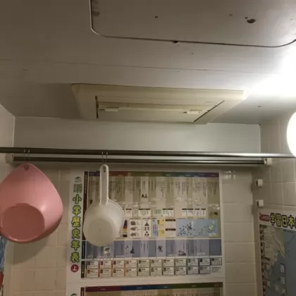 東京都葛飾区 交換前の浴室乾燥機 ナショナル（松下） ABD-28KTEA2