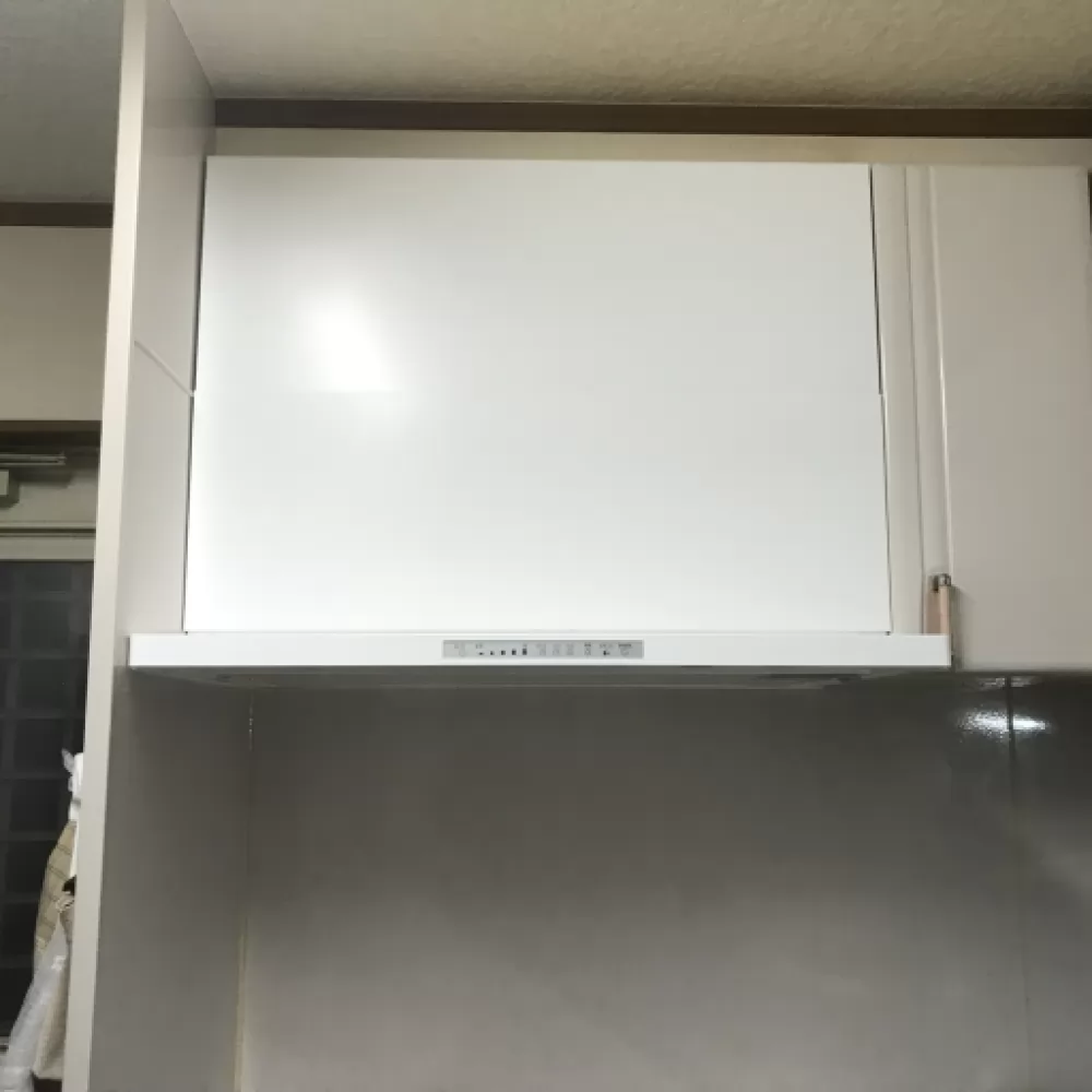 WNBSK906HDXMWLのレンジフード交換工事