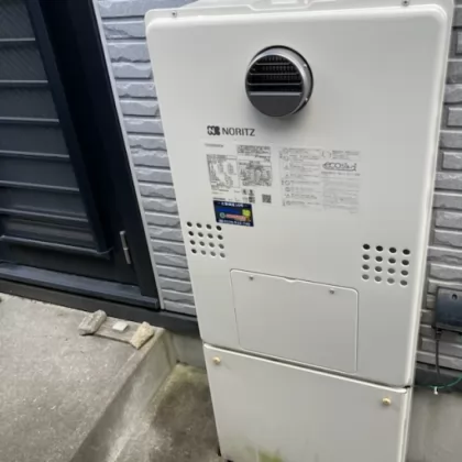 愛知県名古屋市名東区 交換後の給湯器 ノーリツ GTH-C2460AW3H-1 BL