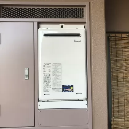 埼玉県さいたま市緑区 交換後の給湯器 リンナイ RUJ-A2400W