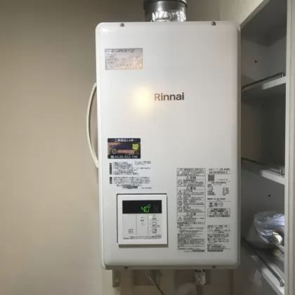 埼玉県蓮田市 交換後の給湯器 リンナイ RUX-V2015SFFUA(A)-E