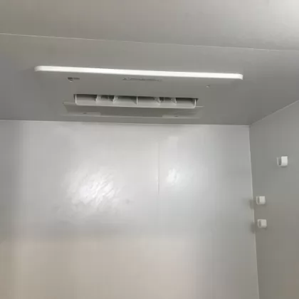 大阪府寝屋川市 交換後の浴室乾燥機 ノーリツ BDV-4106AUKNC-J3-BL