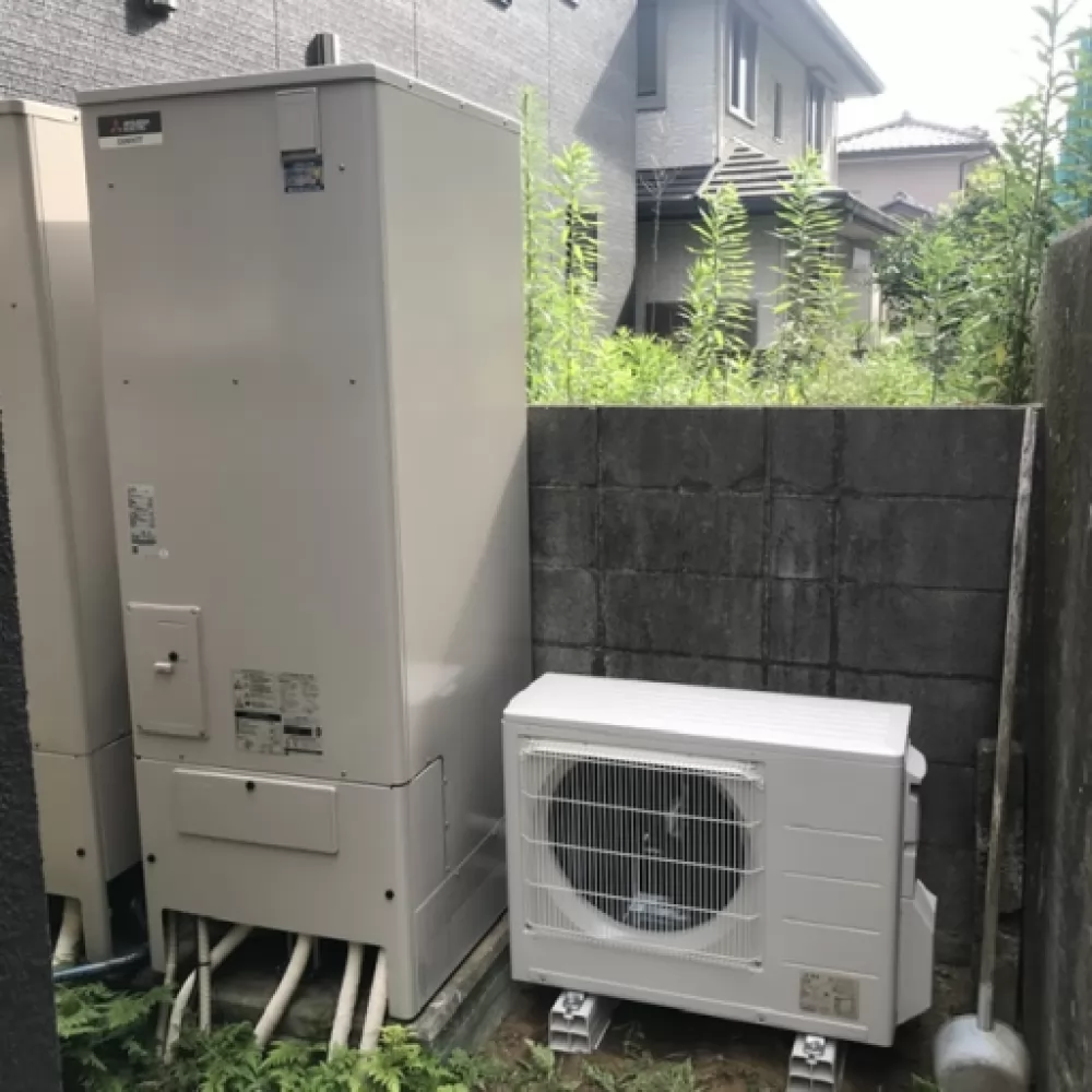 SRT-W376のエコキュート交換工事