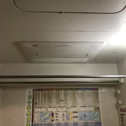 東京都葛飾区 交換後の浴室乾燥機 ノーリツ BDV-4106AUKNC-J1-BL