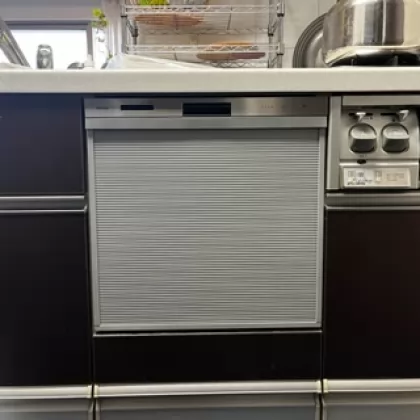 大阪府堺市北区 交換後のビルトイン食洗機 リンナイ RSW-405LP