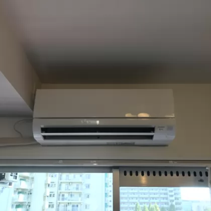 東京都板橋区 交換後のエアコン 三菱電機 MSZ-GV4023S-W