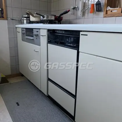 静岡県浜松市天竜区 交換前のビルトイン食洗機 メーカー不明 NP-5800BP-o