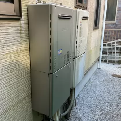 東京都昭島市 交換後の給湯器 ノーリツ GT-C2472SAW BL