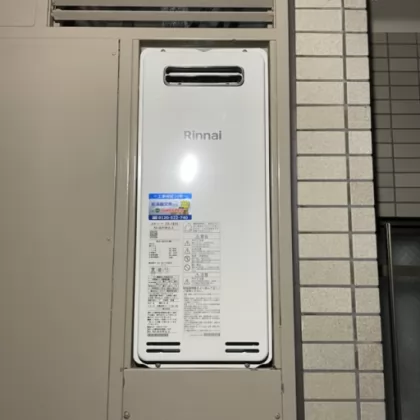 千葉県佐倉市 交換後の給湯器 リンナイ RUX-SA1616W(A)-E