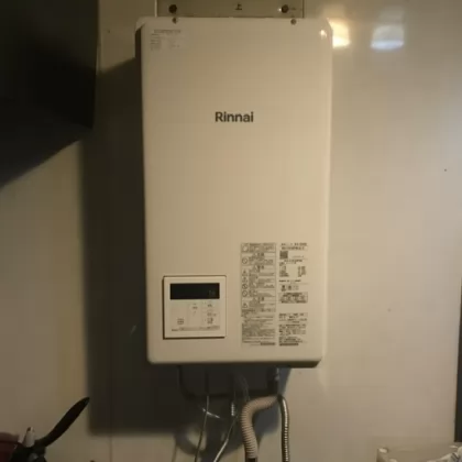 埼玉県坂戸市 交換後の給湯器 リンナイ RUX-V1615SFFBA(A)-E