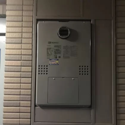 東京都府中市 交換後の給湯器 ノーリツ GTH-2454AW3H BL