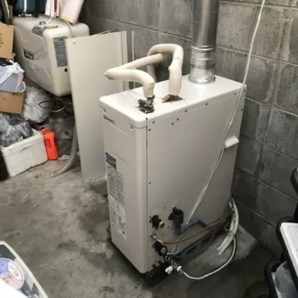 兵庫県川西市 交換後の給湯器 ノーリツ OTQ-4706AF
