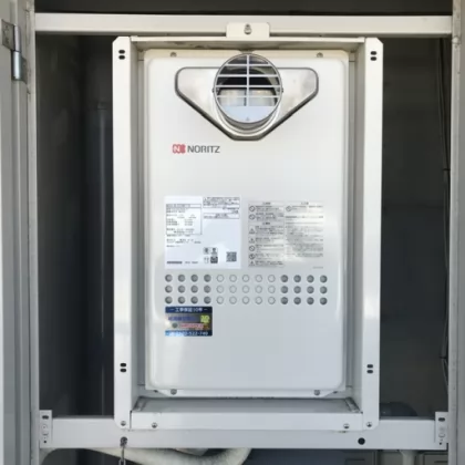 大阪府大阪市此花区 交換後の給湯器 ノーリツ GQ-2427AWX-T-DX BL