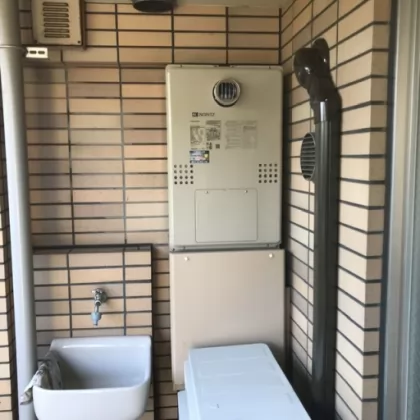 東京都府中市 交換後の給湯器 ノーリツ GTH-C2460AW3H-1 BL