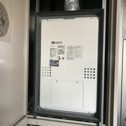 大阪府堺市南区 交換後の給湯器 ノーリツ GTH-2454SAW3H-H BL