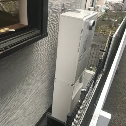東京都国立市 交換後の給湯器 ノーリツ GTH-C2460AW3H-1 BL