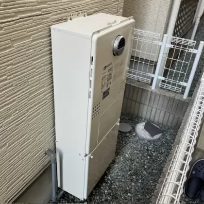 大阪府堺市西区 交換後の給湯器 ノーリツ GTH-C2460AW3H-1 BL