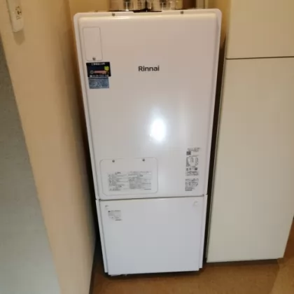 北海道札幌市北区 交換後の給湯器 リンナイ RUFH-A1610SAFF(A)