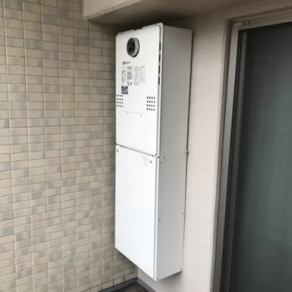 神奈川県海老名市 交換後の給湯器 ノーリツ GTH-2454AW3H BL