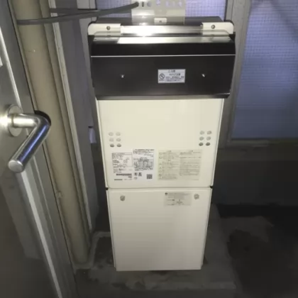 埼玉県和光市 交換後の給湯器 ノーリツ GQ-2039WS-1