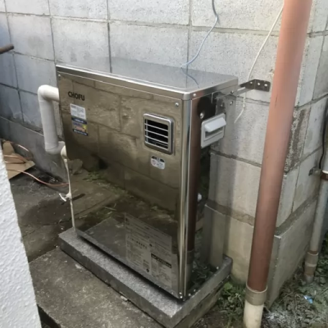 交換後の長府製作所 IBF-4770DSN