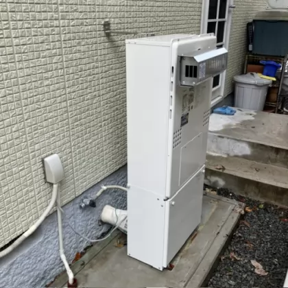 大阪府茨木市 交換後の給湯器 ノーリツ GTH-C2461AW6H-1 BL