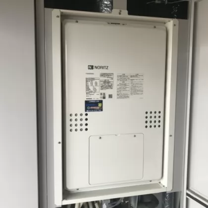 兵庫県神戸市灘区 交換後の給湯器 ノーリツ GTH-2454AW3H-H BL