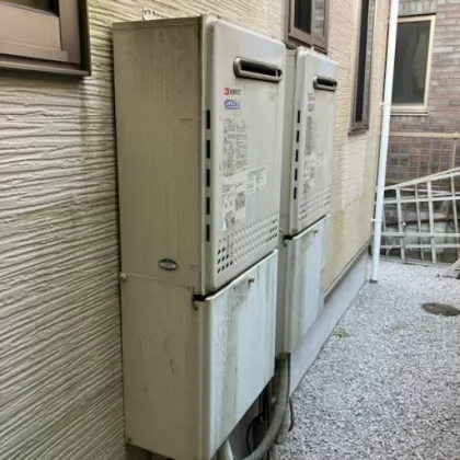 東京都昭島市 交換前の給湯器 ノーリツ GT-C2452SAWX