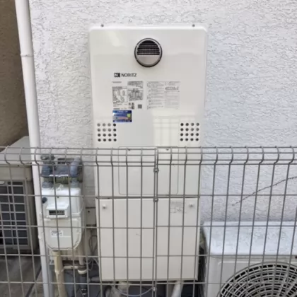兵庫県神戸市灘区 交換後の給湯器 ノーリツ GTH-C2460AW3H-1 BL