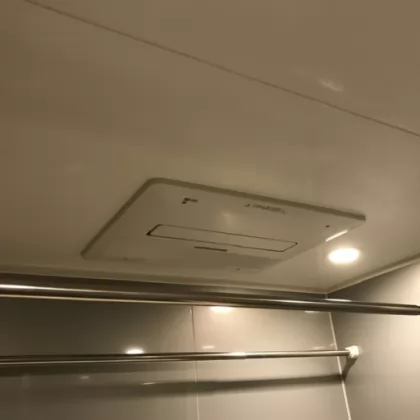 東京都中野区 交換後の浴室乾燥機 ノーリツ BDV-4106AUKNC-J2-BL