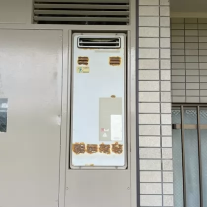 千葉県佐倉市 交換前の給湯器 ガスター OUR-1601