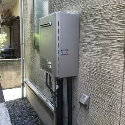 埼玉県さいたま市見沼区 交換後の給湯器 ノーリツ GT-C2472SAW BL