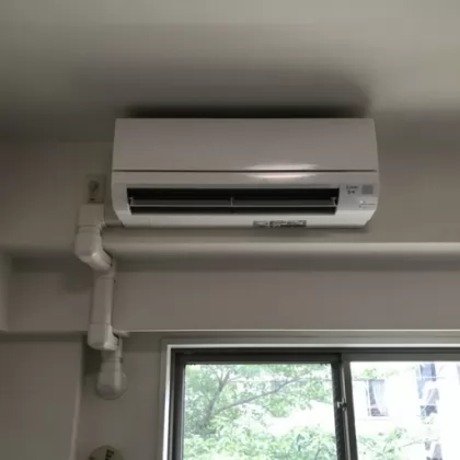 東京都北区 交換後のエアコン 三菱電機 MSZ-GV2524-W