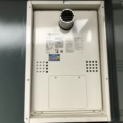 東京都昭島市 交換後の給湯器 ノーリツ GTH-2454SAW3H-T BL