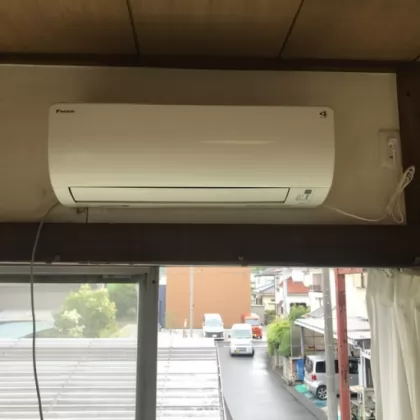 東京都あきる野市 交換後のエアコン ダイキン S223ATES-W