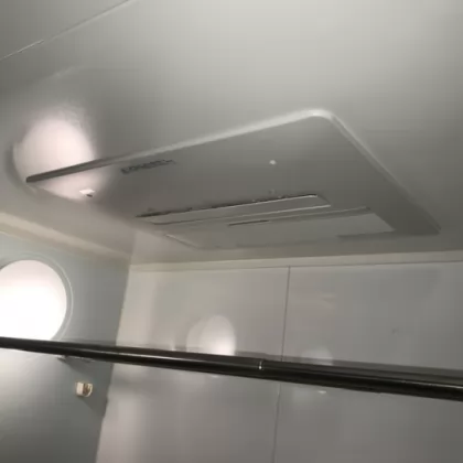 大阪府寝屋川市 交換後の浴室乾燥機 ノーリツ BDV-M4106AUKNT-J3-BL
